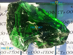 эрклез зеленый изумруд на габионной сетке масштаб